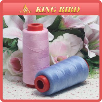 China Customize Polyester Sewing Machine Embroidery Thread Plastic Spools for sale