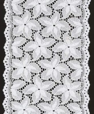 China White Decorative Lace Trim  Flower Pattern in various size and Flower Pattern for sale