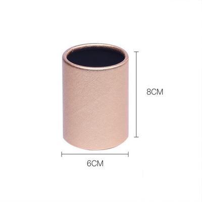 China Custom Mini Cylinder Cardboard Tube Gift Box Recycled Materials Small Logo Round Kraft Paper Box for sale