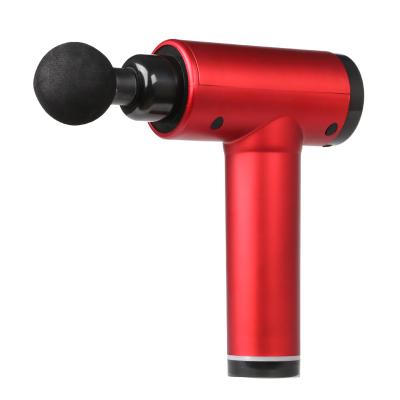 China 12.6V1500mAh Body Brushed Motor Professional Vibration Muscle Booster Deep Fascia Massage Gun for sale