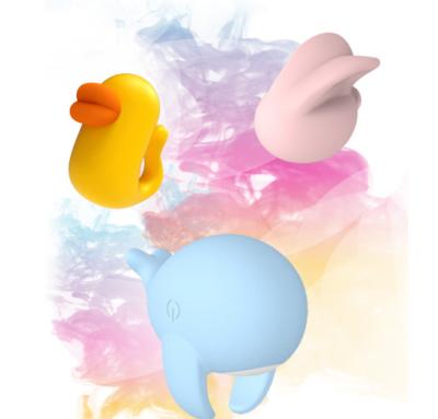 China Cute Cupidlover Three-in-One Vibration Egg Mix Series Cute Silicone Rabbit, Whale, Duck Vibrator Female Sex Toys for sale