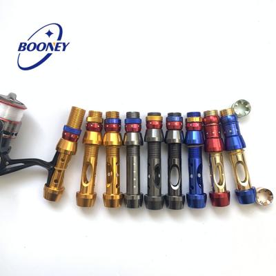 China High quality diy components aluminum alloy Booney seat reel rod telescopic reel seat telescopic diy fishing rod for sale