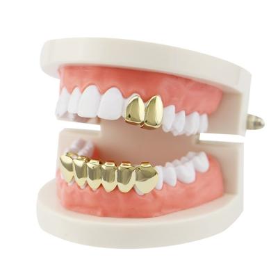 China Cute Gold Covering Fashion Jewelry Grillz Man Teeth Grill for sale