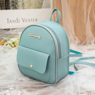 China Original Hot Design Anti-theft PU School Mini Leather Backpack For Women Cute Bagpack Suit Ladies Bagpack for sale