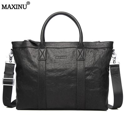 China High Quality MAXINU Customize Luxury Vegetable Tanned Cowhide Men Towels ECO Trends Packing Handbags for sale