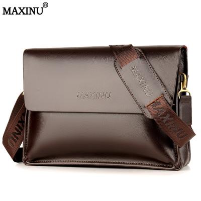 China High Quality MAXINU Sling Bag Men Business Cowhide Backpack High Quality Eco-friendly Natural Leather Bags for sale