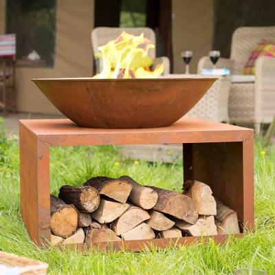 China custom logo easily assembled eco friendly corten small charcoal bbq grill/charcoal bbq grill for sale for sale