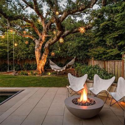 China Stocked Enjoy Garden Life Corten Steel Propane Fire Pit Table Nature Gas Firepit for sale