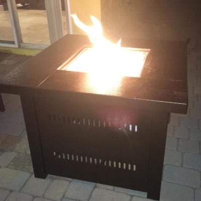 China Popular High Efficiency Gardensun Gas Stocked Outdoor Fire Pit for sale