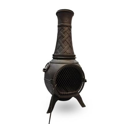 China Patio Garden Furniture Backyard Vase Fire Heater Chimenea Fire Pit Stored Warmer Place for sale