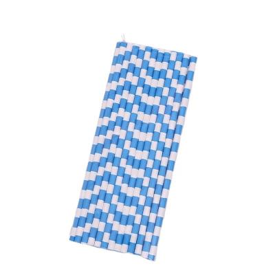 China Popular Party Use Disposable Biodegradable Drinking Paper Straws For Party Decorations for sale