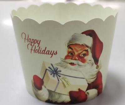 China Disposable 2021 Popular Christmas Series With Different Styles Cupcakes In Customers Design for sale