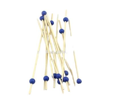 China Disposable mini fruit skewer toothpick for sale