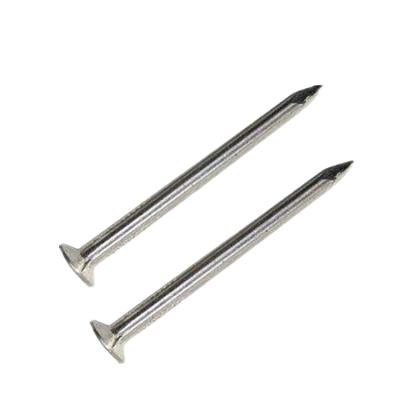 China Flat Galvanized Nail Steel Concrete Joint Nail for sale