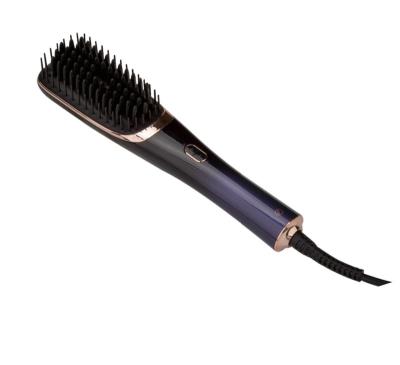 China Hotel Hot Air Styling Hair Straightener Brush Hair Straightener Comb Ionic Styling LCD Display HA-C5 for sale