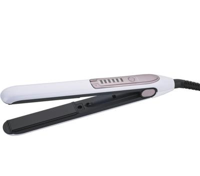 China 2022 New Hotel Design Powellercosmo Fast Hair Straightener PTC 30s Heat Temperature Memory Hair Styler Straightener With LED Display for sale