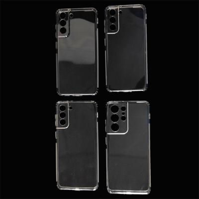 China Clear Full Lens Cover TPU Shockproof Transparent Soft Mobile Cases Cell Phone Covers For Samsung S21 Fe S30 Plus Ultra PLUS PRO for sale