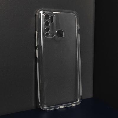 China Shockproof For VIVO Y50 Y30International Dust Plug Wholesale Crystal Clear Shockproof Soft TPU Non-slip Transparent Phone Case Bumper Cover for sale