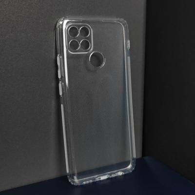 China Shockproof Soft TPU Crystal Clear Phone Case For OPPO A15/A15SIndia/A35 2021 for sale