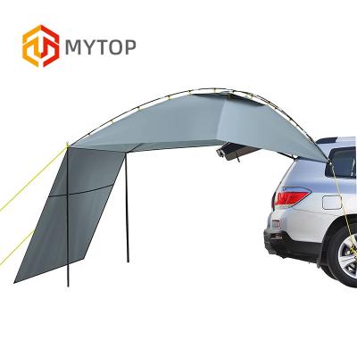 China Extended Type Outdoor Camping Open Air Self Driving Sunshade Multi Beach Rain Proof Back Person Canopy for sale