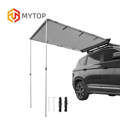 China Extended Type 210X125Cm Outdoor Triangle Hard Shell Rooftop Aluminum Alloy Tent Profile Car Tent for sale