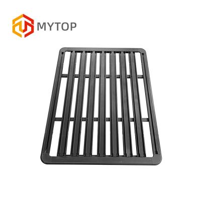 China New High Quality Carbon Steel /Aluminium Aluminum Accessories Roof Car Steel Luggage Rack For Universal for sale