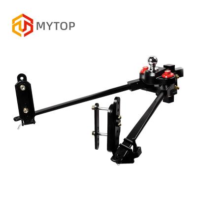 China Tractor Tow Caravans Trailer Parts Heavy Duty Round Bar Trailer Parts Weight Sway Control Distribution Hitch for sale