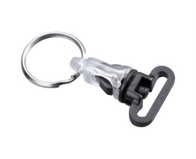 China Plastic New Design Quick Release Buckle Side Key With Metal Ring G0009 KEY HOOK for sale