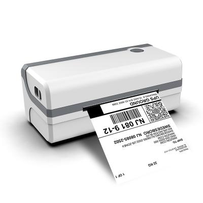 China 4x6 Black and White Shipping Labe Printer High Quality and Printing Speed ​​4 Inch Barcode Label Packing Slip Printer for sale