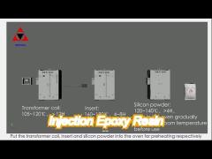 9516 outdoor injection epoxy resin for electric bushings and isolators