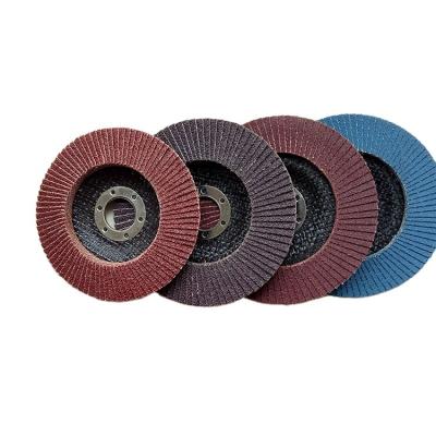 China Factory Low Noise 125X22mm Fin Wheel Fin Disc Angle Grinder High Quality Sanding Wheel For Metal Grinding Wheel for sale