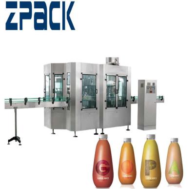 China Automatic food juice hot filling machine 3 in 1 hot filling machine manufacturer for sale