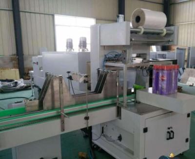 China Automatic Bottle Shrink Wrapping Machine / Beverage Plastic Beverage Production Line for sale