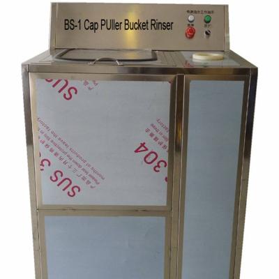 China Beverage stainless steel for small business 5 gallon barrel brushing and decapping machine for sale