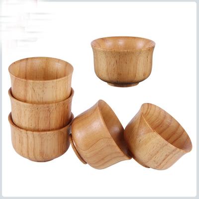 China For Home Luxury Wooden Wine Glass Natural Wooden Cup For Sake for sale