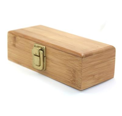 China Fashional Glasses Case Free Shipping High Quality Cubic Wooden Bamboo Sunglasses Cases Packaging Boxes for sale