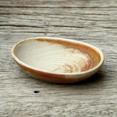 China Direct wholesale ceramic ring tree irregular texture viable factory restaurant and hotel soy sauce dish for sale