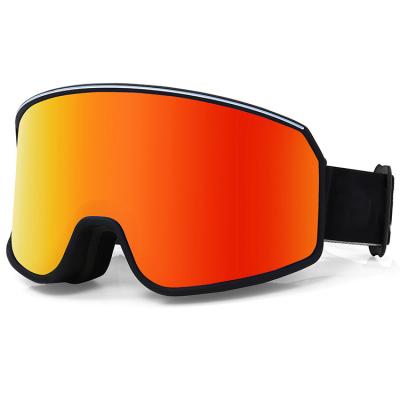 China UV400 competitive price    out door   watermark   snowboarding ski goggles  anti fog UV 400 for sale