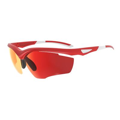 China Anti UV400 New cycling  Sports glasses outdoor windproof  TR90 lightweight cycling glasses for sale