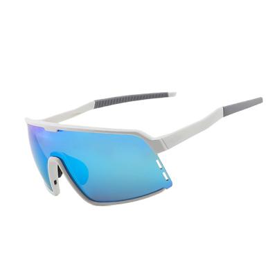 China Anti UV400 New dazzling sports cycling glasses for men and women UV protection outdoor cycling goggles for sale