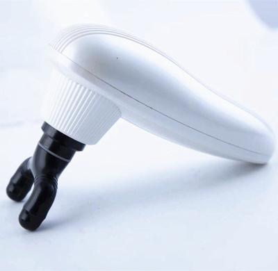 China Mini Portable/Cordless White Deep Tissue Percussion Massager Vibration Massage Gun for sale