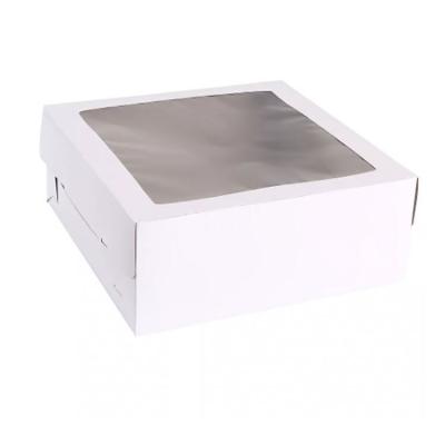 China New Product Handmade Bakery Round Cake Box Transparent Packaging Boxes for sale