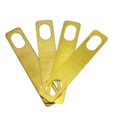 China Widely Applied Laser Cutting Metal Brass Electroplating Parts Bending Sheet Metal Processing Services for sale