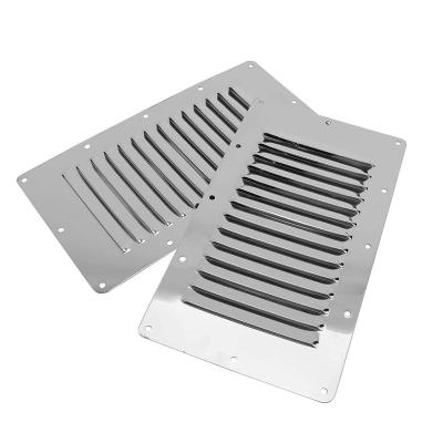 China Widely applied number of duct flush vent flap pressure exhaust cover hardware marine accessories processing custom for sale