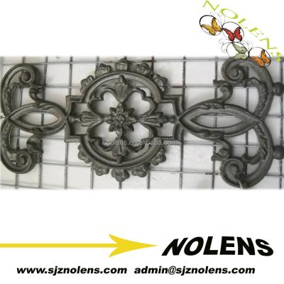 China Casting Metal Forging Cast Elements Cast Iron Gate / Fence Components With Low Price From China Hebei Factory for sale