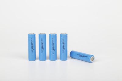 China 18500 Hochtemperatur-Lithiumbatterie Wiederaufladbare Lithium-Ionen-Batterie 3,7V 1600mah zu verkaufen