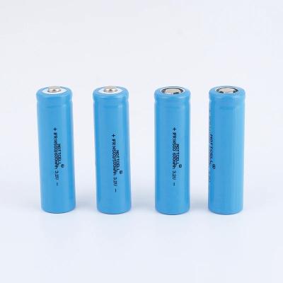 Cina 14500 3,2 V Batteria al litio a cilindro ricaricabile AA Dimensione 600mAh 500mAh in vendita