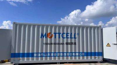 China 220V ESS comercial 1Mwh 2Mwh 3Mwh 5Mwh 10Mwh Container de base integrado à venda