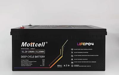 Cina LiFePO4 Batteria al litio industriale 48V 100Ah Per carrelli elevatori elettrici e energia solare in vendita