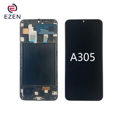 China Pantalla Mobile LCD Display For Samsung Oled A30 A305 With Frame LCD Touch Screen Replacement A305 Display for sale